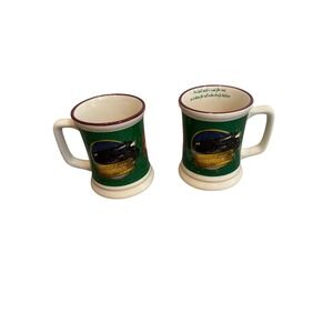 Polar Express Mugs Set Of 2 The Bell Still Rings Believe Christmas hot cocoa 3d
